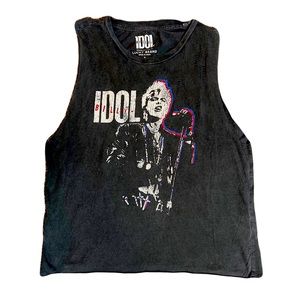 Billy Idol Distressed Tee Womens